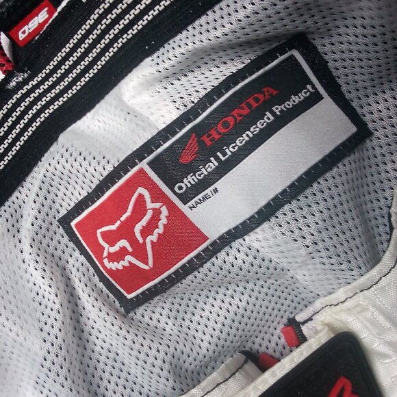 NWT Vintage Fox Racing x Honda Motocross Racing Pants - Picture 8 of 12